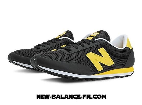 new balance gris noir jaune